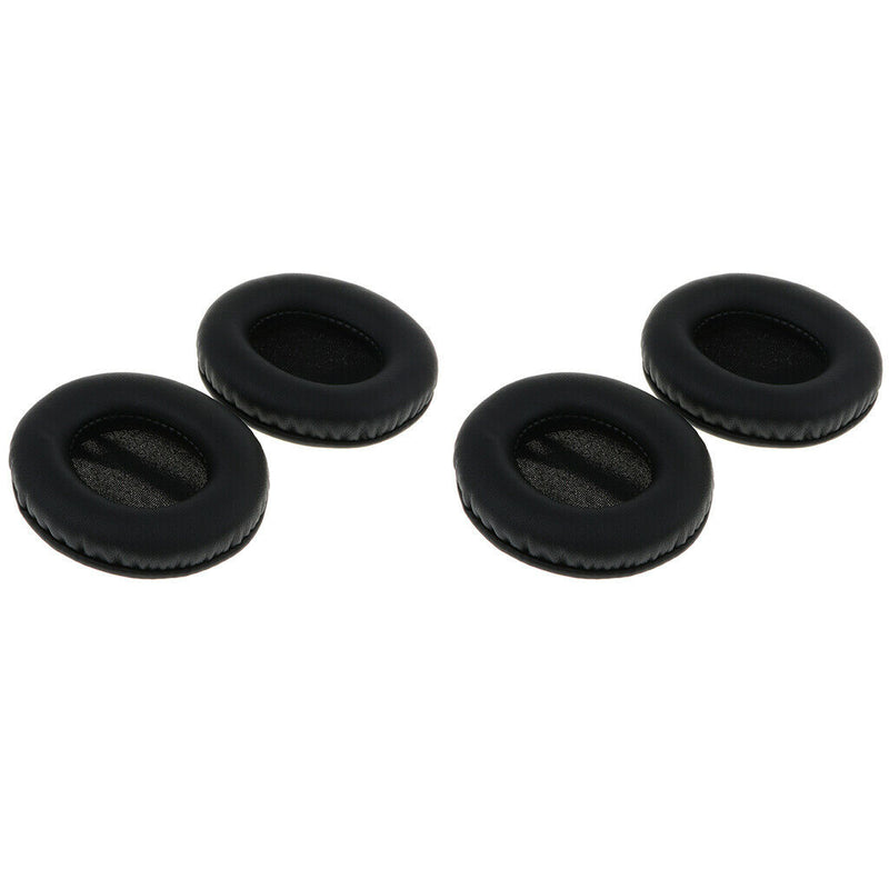 2 Pair Comfortable Repair Earpiece Cover for Sony MDR ZX750bn Headset Black