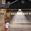IP65 Solar Wall Light Remote Control Motion Sensor Outdoor Lamp (128LED)