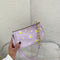 Daisy Handbag Women PU Leather Elegant Shoulder Underarm Totes Bag (Purple)