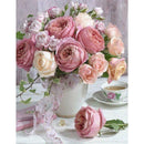 5D DIY Full Drill Diamond Painting Flower Cross Stitch Embroidery Mosaic