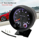 3.75'' Universal Car Tachometer Tacho Gauge Meter LED Shift Light 0-8000 RPM 3C