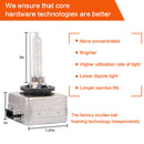 2X D3S Waterproof HID Xenon Headlight Light Lamp Bulb 35W 6000K 12V AC for Car