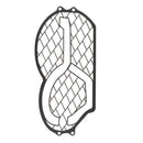 Motorcycle Headlight Grill Protection Film For BMW R1200GS 05 12, 290x140mm