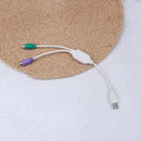 Male to female cable adapter converter use usb to ps2 cord converter adapter NME
