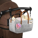 Baby Diaper Caddy Organizer Portable Holder Shower Basket Portable Nursery  J8R8