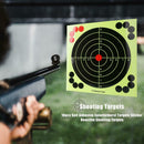 10 Sticks 12-inch Adhesive Shooting Target Stickers Training Aim Papers
