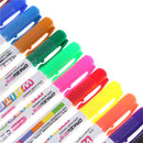 12 Colors Whiteboard Marker Non Toxic Dry Erase Mark Sign Fine Nib Supply M&O