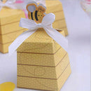 25pcs Cute Cartoon Honey Bee Paper Candy Box Lot Birthday Party Favor Baby GVU