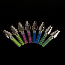 Blue 2 LED Lamp Flash Tyre Wheel Valve Cap Light For Car Bicycle Motorcycle LJAU