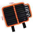 9Pcs Esd Stainless Steel Tweezers Kit Precision Anti-Static Maintenance Too