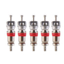 Tire Valve Driver 5 Valve Inserts For Car Bicycle Motorcycle L7R6