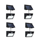 4 Pack Split Solar Lights Outdoor Waterproof Motion Sensor Wall Light 20 Le