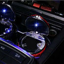 New Car Ashtray Creative Car Studded Ashtray With Led Lamp Diamond Car Asht