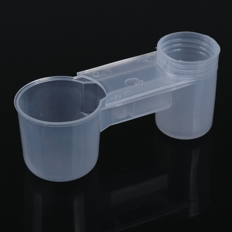 Plastic Pet Bird Drinker Feeder Water Bottle Cup cat Chicken Pigeon ZY FT