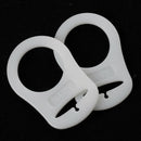 10 Pieces Pacifier Clip Set Silicone Baby Clip Dummy Pacifier Holder