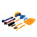 9Pcs/set Bike Chain Cleaner Scrubber Brushes Bike Wash Tool Set Cleaning Kit Ew