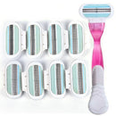 4PCS Beauty Female Safety Razor Blade Shaving For Women High Quality Razor Bl Ew