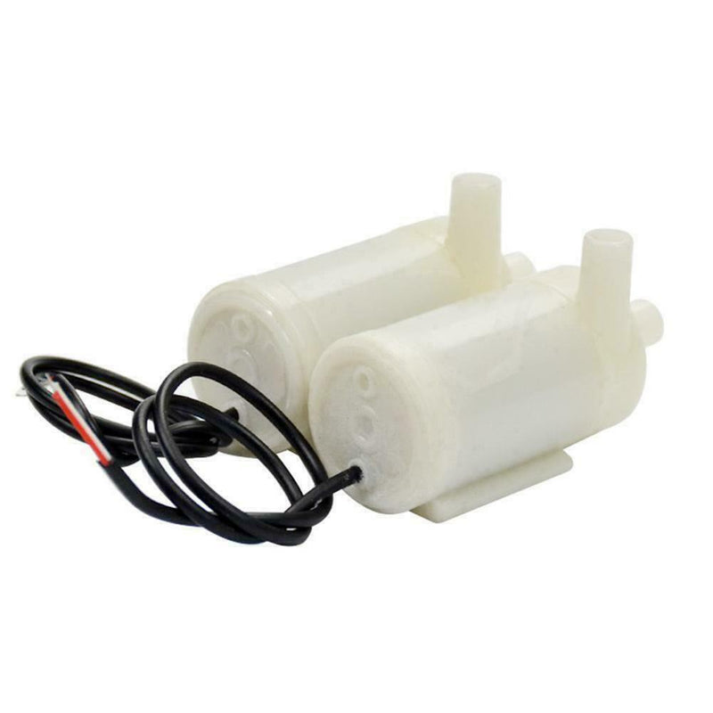 1 x Micro Submersible Water Pump Fish Tank Amphibious White Circulation H4H3