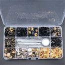 Snap Fasteners Kit Press Studs Replacement Part Repair Supplies Crafts