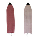 6ft Surfboard Shortboard Striped Terry Cloth Sock Surf Board Cover Red Black