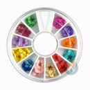 Art Accessories Real Dry Dried Flowers 12 Colors Bundle Set in Wheel