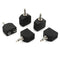 5Pcs 3.5mm to dual 2 RCA female male jack Y splitter audio adapter converter JR