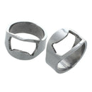 2x stainless steel finger ring bottle opener beer bottle opener L6O5