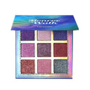 Ucanbe Shimmer Matte Eyeshadow Makeup Palette 9 Colors Holographic Nude Glo Y3X7