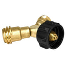 Propane Splitter, Propane Tank Y Splitter Adapter With Valves, 2 Way Lp Gas O3R1