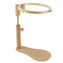 24Cm Stand Embroidery Hoop Wood Embroidery Cross Stitch Hoop Set Adjustable