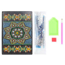 DIY Mandala Special Shaped Diamond Painting 50 Pages A5 Notebook Diary Book