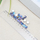 20pcs 10mm Round Glass Cabochon Dome Jewelry Finding Cameo Pendant Settings