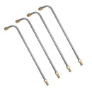 4Pcs 3600 Psi 90 Degree Angled Lance Extension Water Washer Lance Spray Wan
