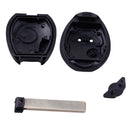 2-Button Remote Key Case Fob Shell Groove Blade fit for BMW Mini Cooper 2002-05