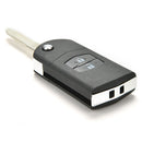 2Button Fob Flip Key Shell fit for MAZDA 3 5 6 Flip Remote Key Case Replace MO