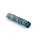 1Pc 75-80mm Natural Fluorite Crystal Quartz Hexagonal Stone Point Healing Wan Gw