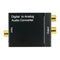 Digital Optical Coax Coaxial Toslink to Analog Audio Converter Adapter RCA L/R