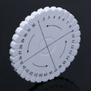 2Pcs Round Square Kumihimo Disc Macrame Braided Cord String Bracelet Handma