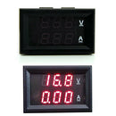 DC 100V 10A Voltmeter Ammeter Red LED Panel Amp Dual Digital Volt Meter Gau C4K2