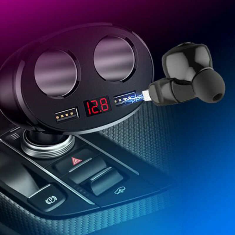 Bluetooth 5.0 Headset TWS Wireless Mini Earbuds 5D Stereo Waterproof Headphones