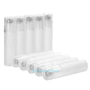 10pcs 5ml Plastic Empty Roll On Bottles Roller Ball Essential Oil Perfume w/ Cap