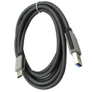 USB Type C 3.1 Charging Cable For Galaxy S8 S9 G5 Nexus 6P 5X MacBook Black
