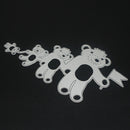4 Bear Flag Metal Cutting Dies Scrapbooking Stencils DIY Embossing Folder