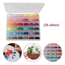 36 Colors Sewing Machine Line Box Set Hand Stitching Embroidery Thread Yarn A