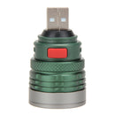 USB LED Power Bank Flashlight Head Lamp 3W Extension Light Torch
