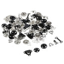 50 Set Sewing Hooks and Eyes Closure for Bra Trousers Skirt Sewing DIY Craft
