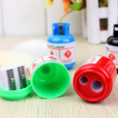 Cartoon Gas Tank Plastic Pencil Sharpener Machine For Kids Gift Stationery JR