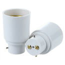 2X E27 Screw to B22 Bayonet Base Light Lamp Bulb Adapter Converter Socket B