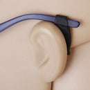 3 pairs of ear hooks Glasses Supports Anti-slip Silicone - Black V5M9