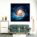 Modern Unframed Oil Canvas Wall Painting for Living Room Decor Starry Sky